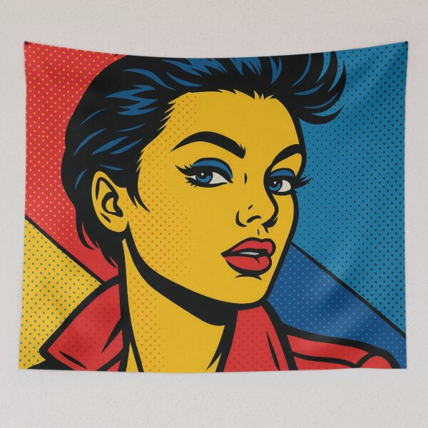 Item preview, Pop Art Woman – The modern icon of strength and elegance designed and sold by Eric Nagel.