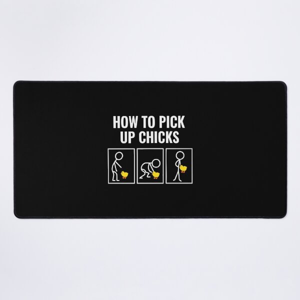 Item preview, Funny How To Pick Up Chicks Double Meaning Dating Flirty Humor designed and sold by w1ckerman.