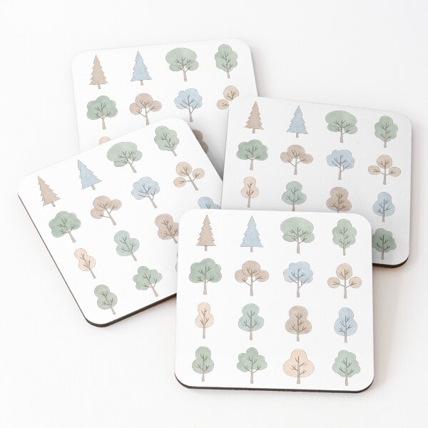 Item preview, Soft Minimal Trees Collection designed and sold by 0606PM.
