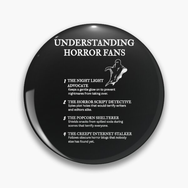 Item preview, Understanding Horror Fans Vol. 3 – Horror Movie Humor & Insight – Black designed and sold by PsyFlow35.