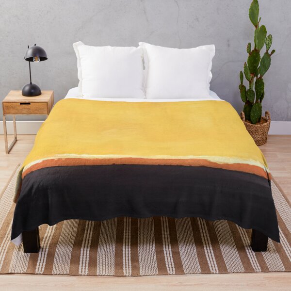 Item preview, Yellow, Charcoal, Brown - 1953 By Mark Rothko designed and sold by Postarpindesign.