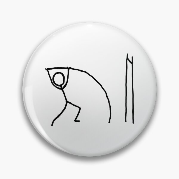 Item preview, Pole Vaulting Stickman designed and sold by Mark-Ewbie.