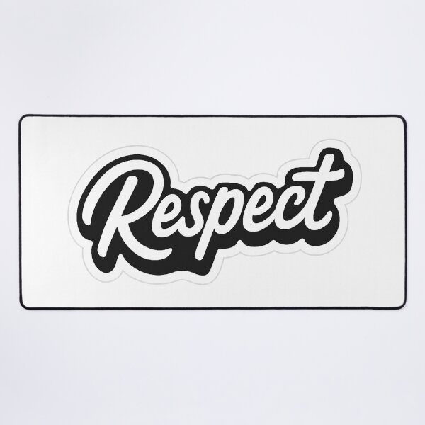 Item preview, Respekt – Bold Respect Sticker Design designed and sold by ZeMa-JA.