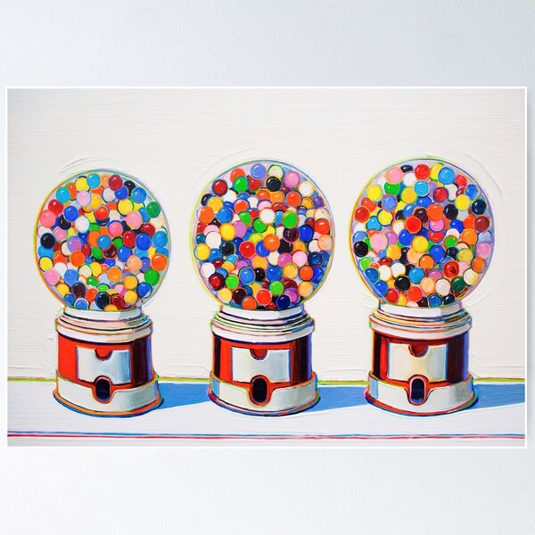 Item preview, Retro Candy Minimalism By Wayne Thiebaud designed and sold by Postarpindesign.
