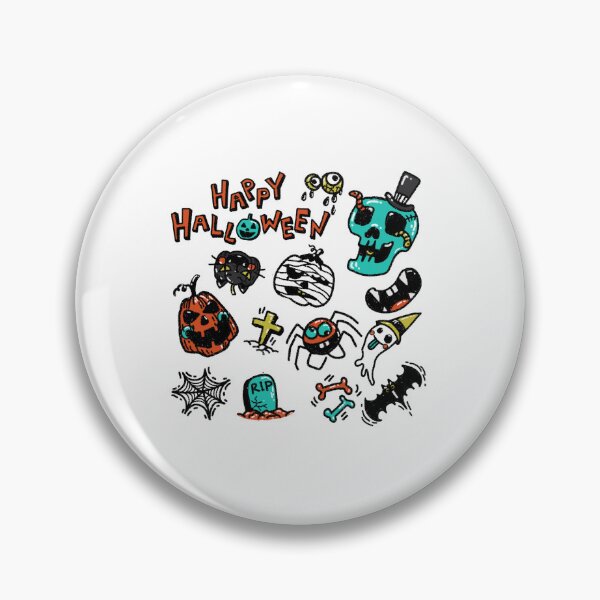 Item preview, Happy Halloween pumpkin vintage designed and sold by JiraVibes.