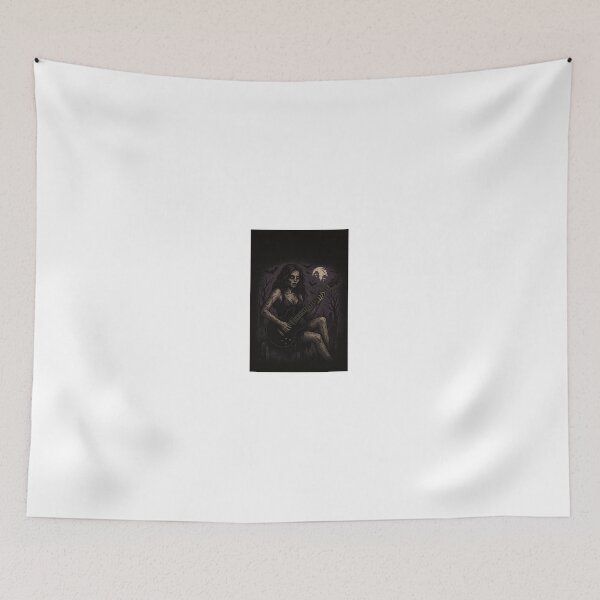 Item preview, Spooky Rock Chick designed and sold by TeeArty.