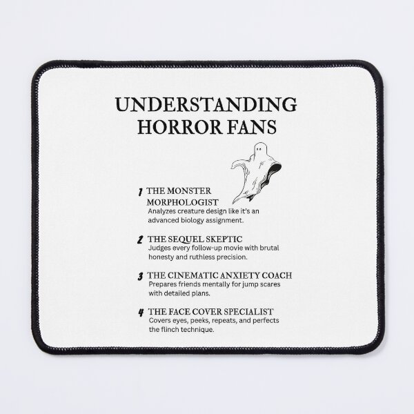 Item preview, Funny Horror Fan Humor – The Understanding Horror Fans Series designed and sold by PsyFlow35.