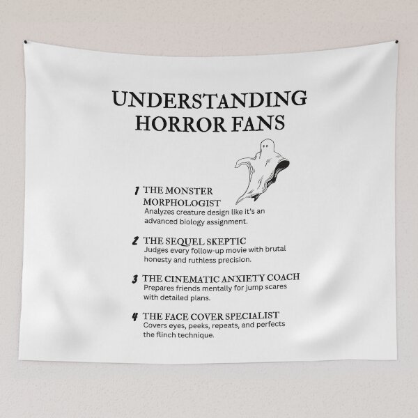 Item preview, Funny Horror Fan Humor – The Understanding Horror Fans Series designed and sold by PsyFlow35.