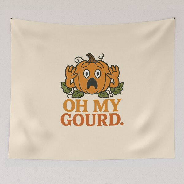Item preview, Oh My Gourd | Funny Pumpkin Harvest Design designed and sold by Bratak.