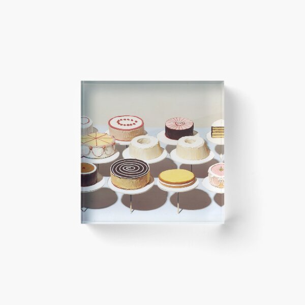 Item preview, Dessert Spectrum Glow By Wayne Thiebaud designed and sold by Postarpindesign.
