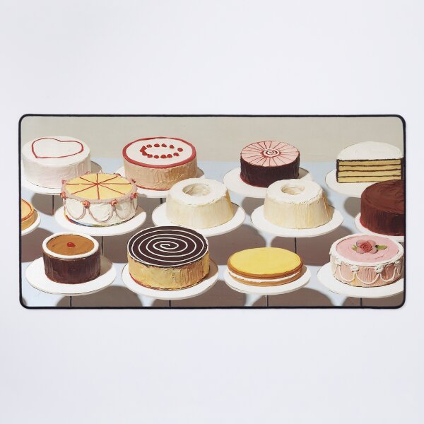 Item preview, Dessert Spectrum Glow By Wayne Thiebaud designed and sold by Postarpindesign.