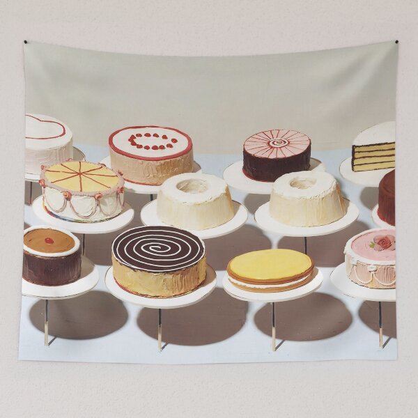 Item preview, Dessert Spectrum Glow By Wayne Thiebaud designed and sold by Postarpindesign.