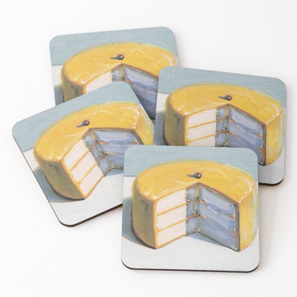 Item preview, Vivid Dessert Spectrum By Wayne Thiebaud designed and sold by Postarpindesign.