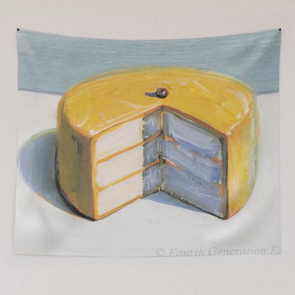 Item preview, Vivid Dessert Spectrum By Wayne Thiebaud designed and sold by Postarpindesign.