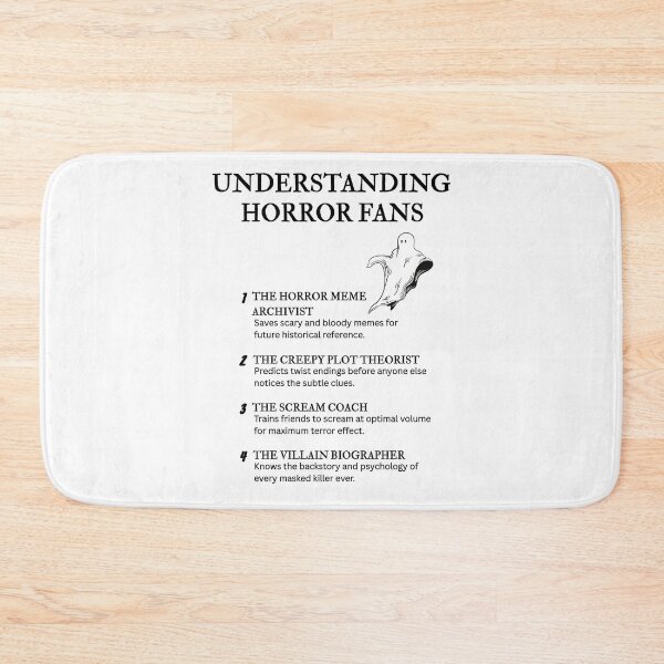 Item preview, Understanding Horror Fans – Blood, Popcorn, and Midnight Madness designed and sold by PsyFlow35.
