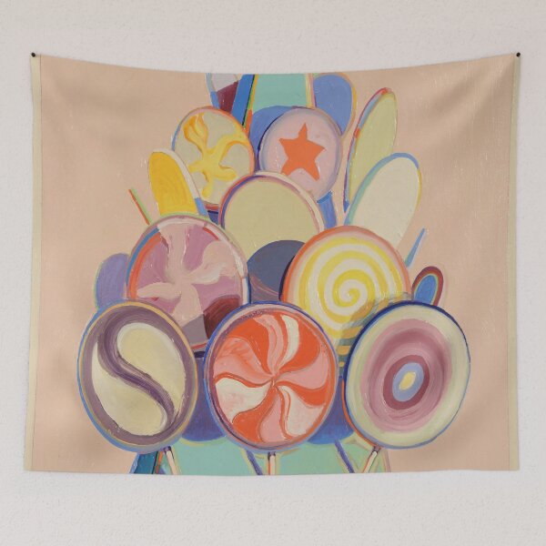 Item preview, Cupcake Retro Spectrum By Wayne Thiebaud designed and sold by Postarpindesign.