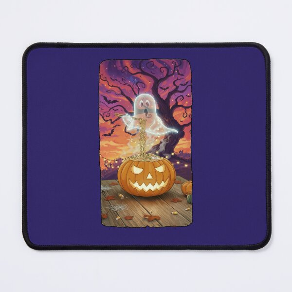Artikelvorschau, Gruseliger Ramen-Geist-Halloween-Kürbis entworfen und verkauft von INNERSELFART.