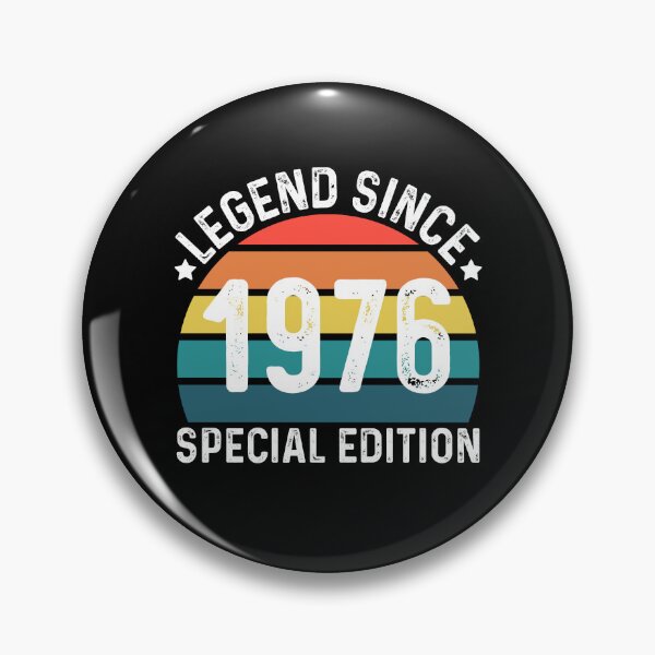 Item preview, Legend Since 1976 - Vintage Retro Special Edition Birthday Celebration  designed and sold by Shape Snip Studio.