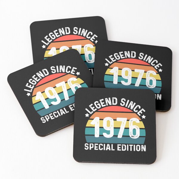 Item preview, Legend Since 1976 - Vintage Retro Special Edition Birthday Celebration  designed and sold by Shape Snip Studio.