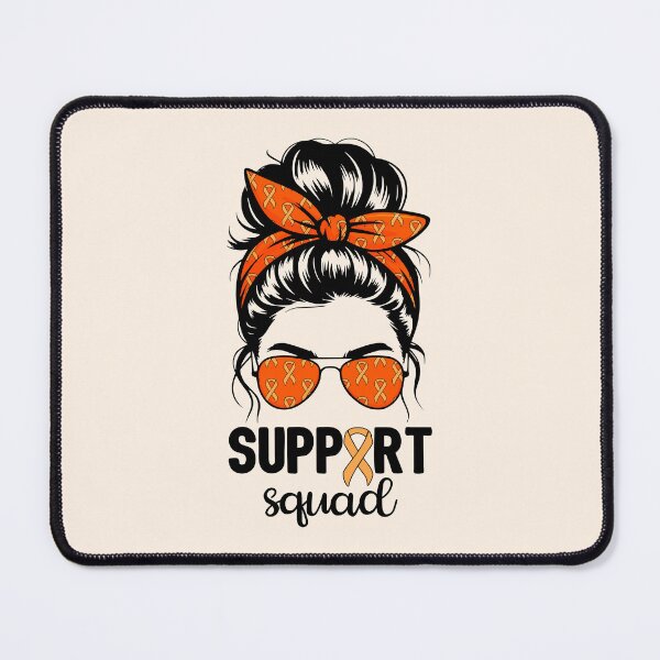 Item preview, Leukemia Cancer Awareness - Support Squad Messy Bun I designed and sold by Lemon Pepper.