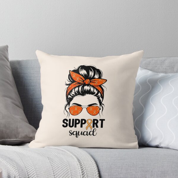 Item preview, Leukemia Cancer Awareness - Support Squad Messy Bun I designed and sold by Lemon Pepper.