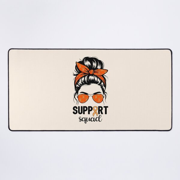 Item preview, Leukemia Cancer Awareness - Support Squad Messy Bun I designed and sold by Lemon Pepper.
