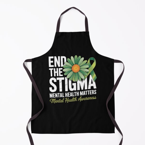 Item preview, End The Stigma Mental Health Matters Awareness Brain Illness designed and sold by Formatage.