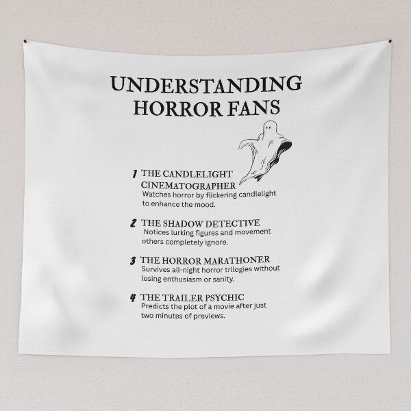 Item preview, Understanding Horror Fans – For Obsessed Movie Buffs designed and sold by PsyFlow35.