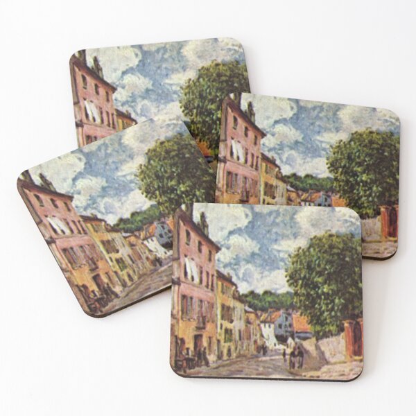 Item preview, A Street in Port Marly designed and sold by tomorrowsart.