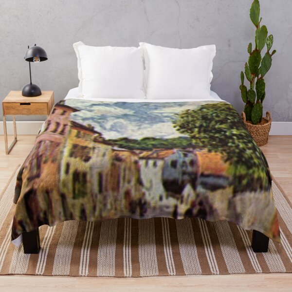 Item preview, A Street in Port Marly designed and sold by tomorrowsart.