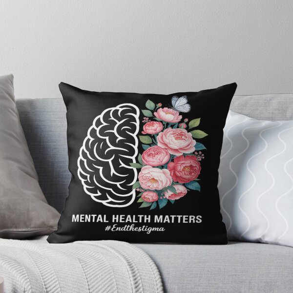 Item preview, End The Stigma Mental Health Matters Mental Awareness designed and sold by papertaless.