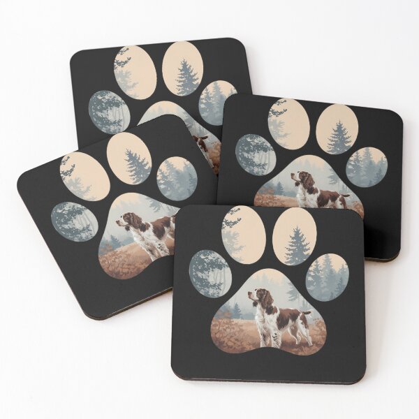Item preview, English Springer Spaniel Mountain Paw designed and sold by papertaless.