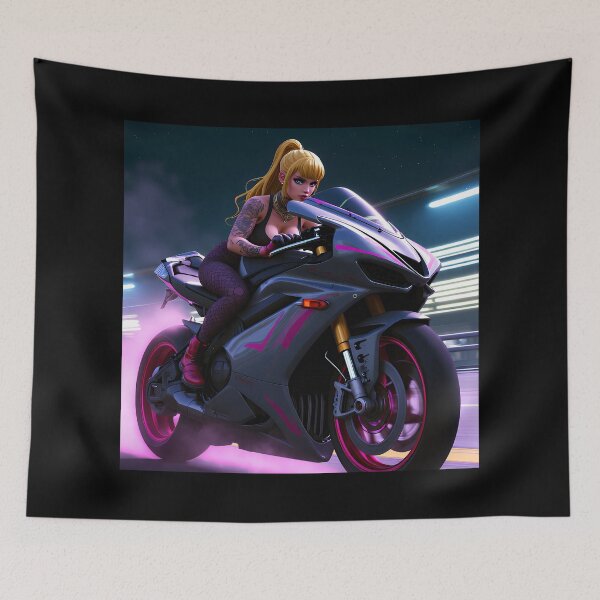 Item preview, Cyberpunk Biker Diva #2 designed and sold by NexusArts.
