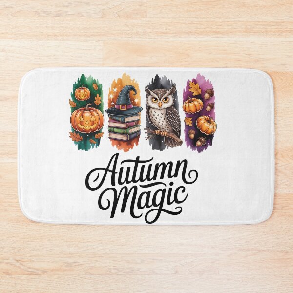 Item preview, Autumn Magic: Enchanting Fall T-Shirt Design Featuring Pumpkins, Owls, and Spooky Elements designed and sold by FestivityFinds.