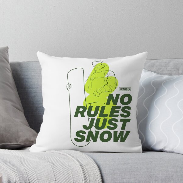 Item preview, NO RULES JUST SNOW designed and sold by HILANDER-art.
