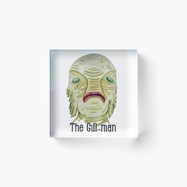 Item preview, Gentle Gill-Man Portrait - Halloween designed and sold by jllmartin.