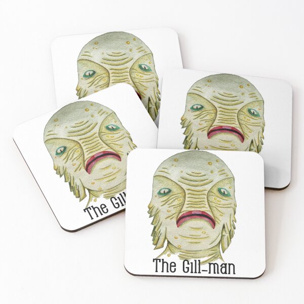 Item preview, Gentle Gill-Man Portrait - Halloween designed and sold by jllmartin.