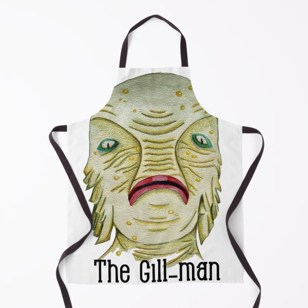 Item preview, Gentle Gill-Man Portrait - Halloween designed and sold by jllmartin.