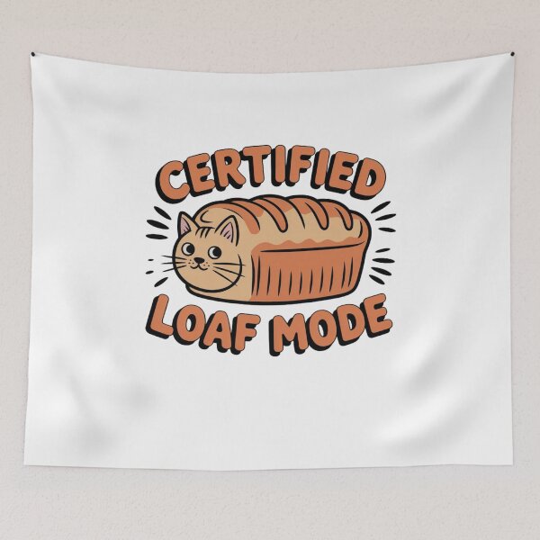 Item preview, loafing cat designed and sold by Mateusz Majcherek.