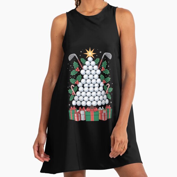 Christmas Golf Tree Dresses for Sale | Redbubble