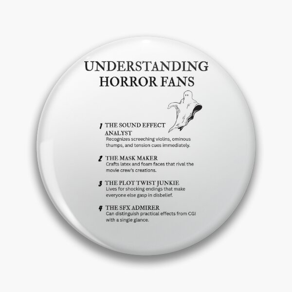 Item preview, Understanding Horror Fans – Creepy, Funny, and Relatable designed and sold by PsyFlow35.