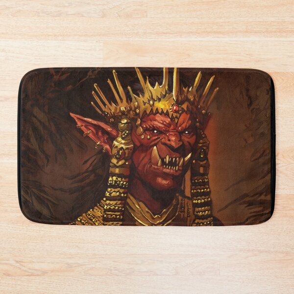 Item preview, King of the Orcs painting designed and sold by Vintage Designs +.