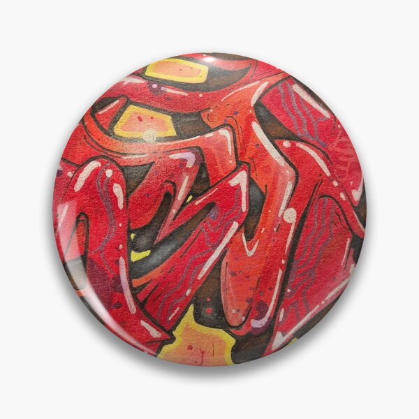 Item preview, Red Hot Bubble Style Graffiti designed and sold by Smurfie One1.