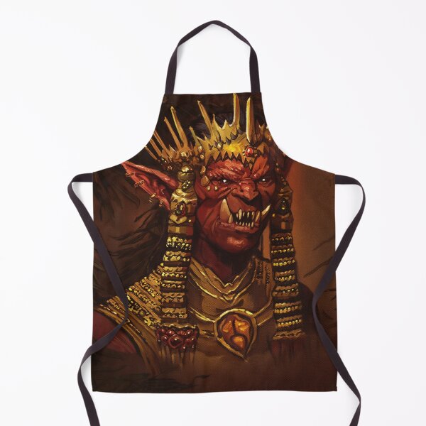 Item preview, King of the Orcs painting designed and sold by Vintage Designs +.