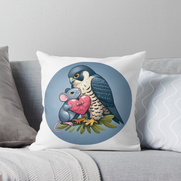 Item preview, Friendship of a Falcon and a Mouse - love knows no boundaries  designed and sold by Art-Arcade6.