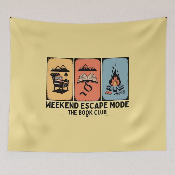 Item preview, The Book Club Cozy Reading Design designed and sold by PrintandJoy.