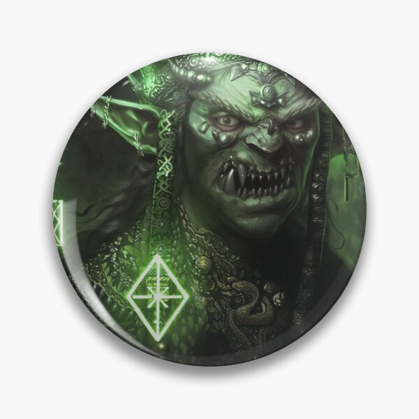 Item preview, King of the Orcs painting designed and sold by Vintage Designs +.