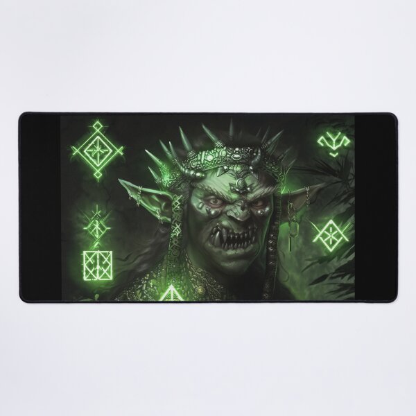Item preview, King of the Orcs painting designed and sold by Vintage Designs +.