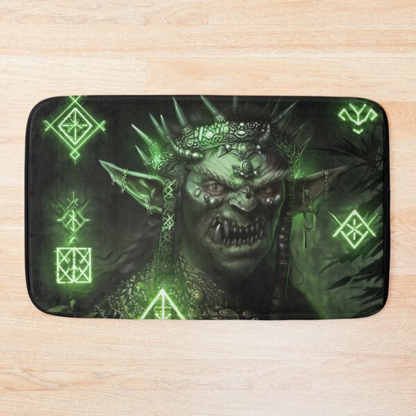 Item preview, King of the Orcs painting designed and sold by Vintage Designs +.