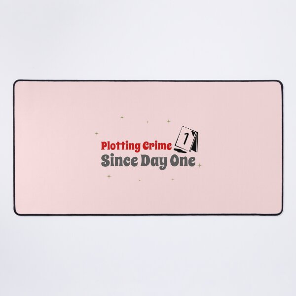 Item preview, Plotting Crime Since Day One - crime writer  designed and sold by TaurusC95.